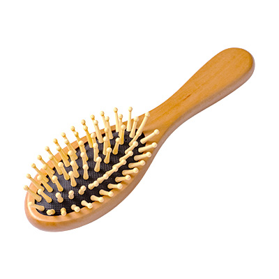 木製ヘアブラシ -kintsugi-(SUS Wooden Hair Brush -kintsugi-)