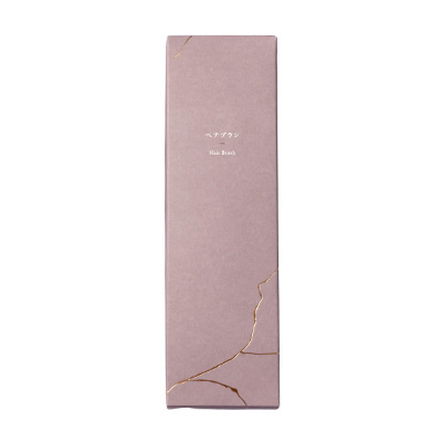 木製ヘアブラシ -kintsugi-(SUS Wooden Hair Brush -kintsugi-)