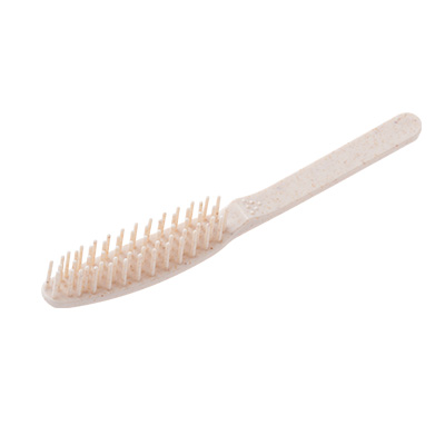 もみ殻由来 ヘアブラシ[袋タイプ]（ECO Hair Brush -Bag Type-）