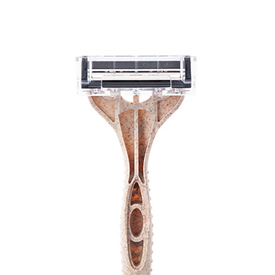 もみ殻由来 カミソリ[袋タイプ]（ECO Razor -Bag Type-）