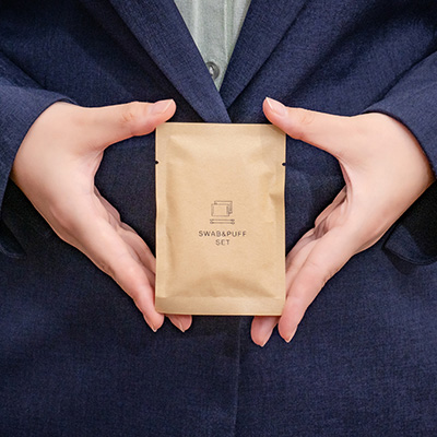 綿棒&コットンセット[紙袋タイプ]（ECO Swab&Puff Set -Bag Type-）