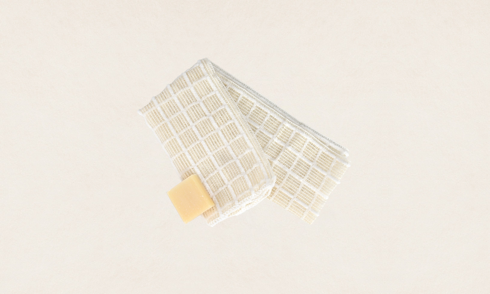 コットン配合 ボディタオル[袋タイプ]（SUS Body Towel -Bag Type-）