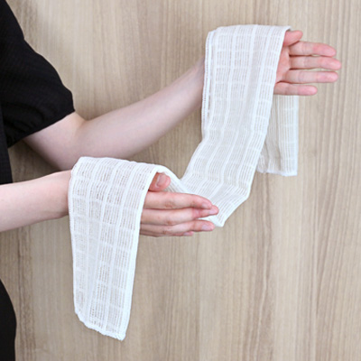 コットン配合 ボディタオル[袋タイプ]（SUS Body Towel -Bag Type-）