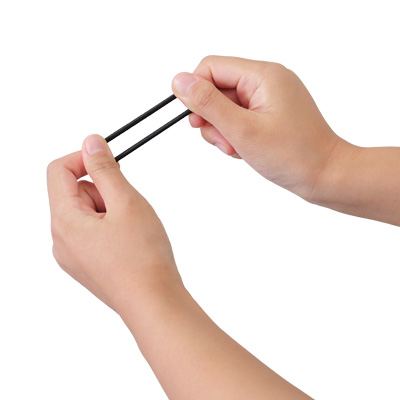 ヘアゴム[袋タイプ]（SUS Hair Ring -Bag Type-）