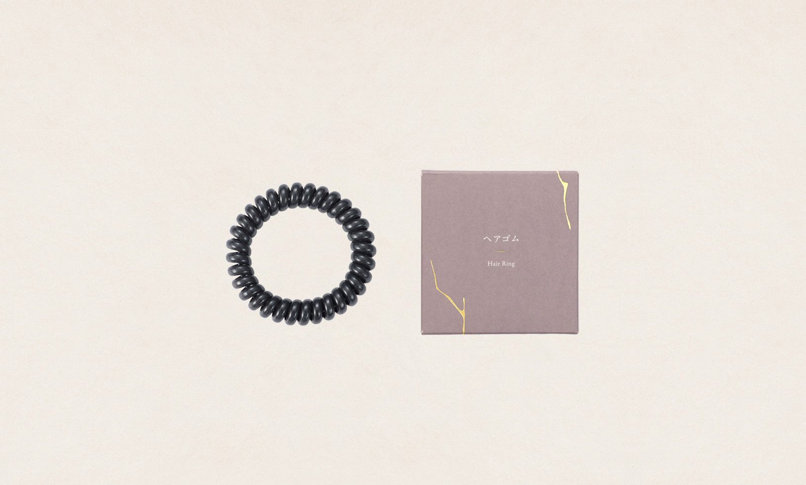 ヘアゴム – kintsugi -(SUS Hair Ring – kintsugi -)