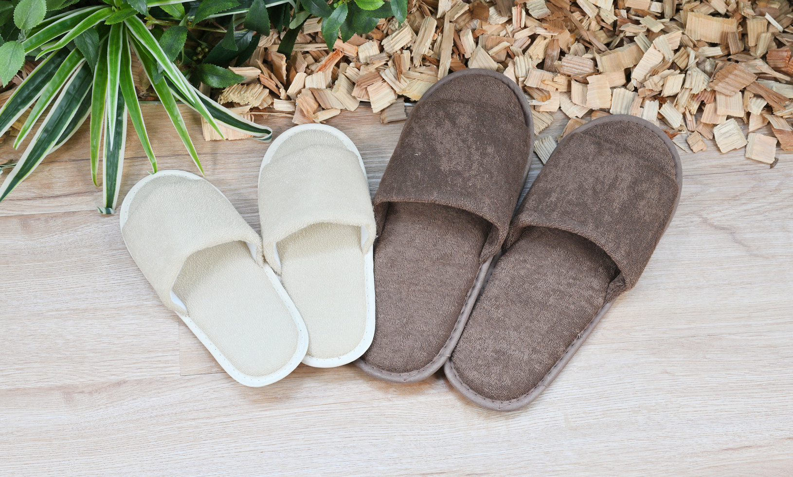 SUS Pile Slippers-for KIDS-（麦わら再利用　パイル地スリッパ[こども用]）