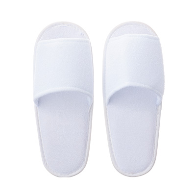 パイル地スリッパ[白]（SUS Pile Slippers -White-）