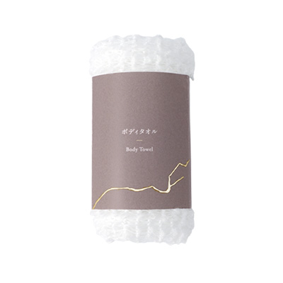 PLA伸縮ボディタオル – kintsugi -（SUS PLA Body Towel – kintsugi -）