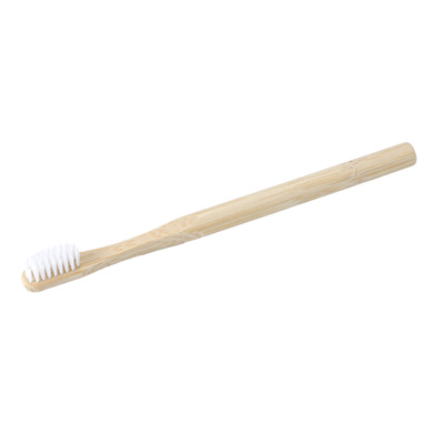 丸手竹歯ブラシ（白）- kintsugi -（SUS Round Handle Bamboo Tooth Brush [white] – kintsugi -）