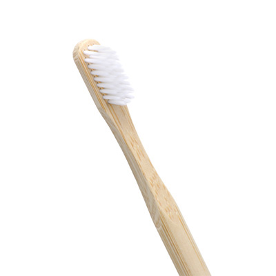 丸手竹歯ブラシ（白）- kintsugi -（SUS Round Handle Bamboo Tooth Brush [white] – kintsugi -）