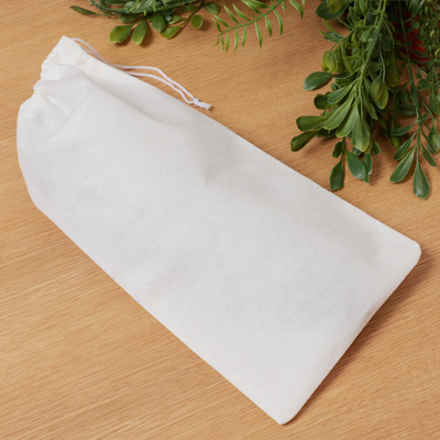 スリッパ用 再生不織布巾着（SUS rPET Non-woven Slippers Bag）