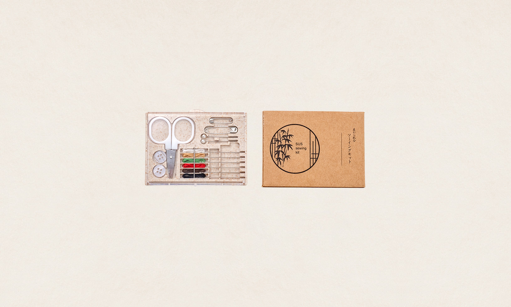 麦わら配合 ソーイングキット（SUS Sewing kit）