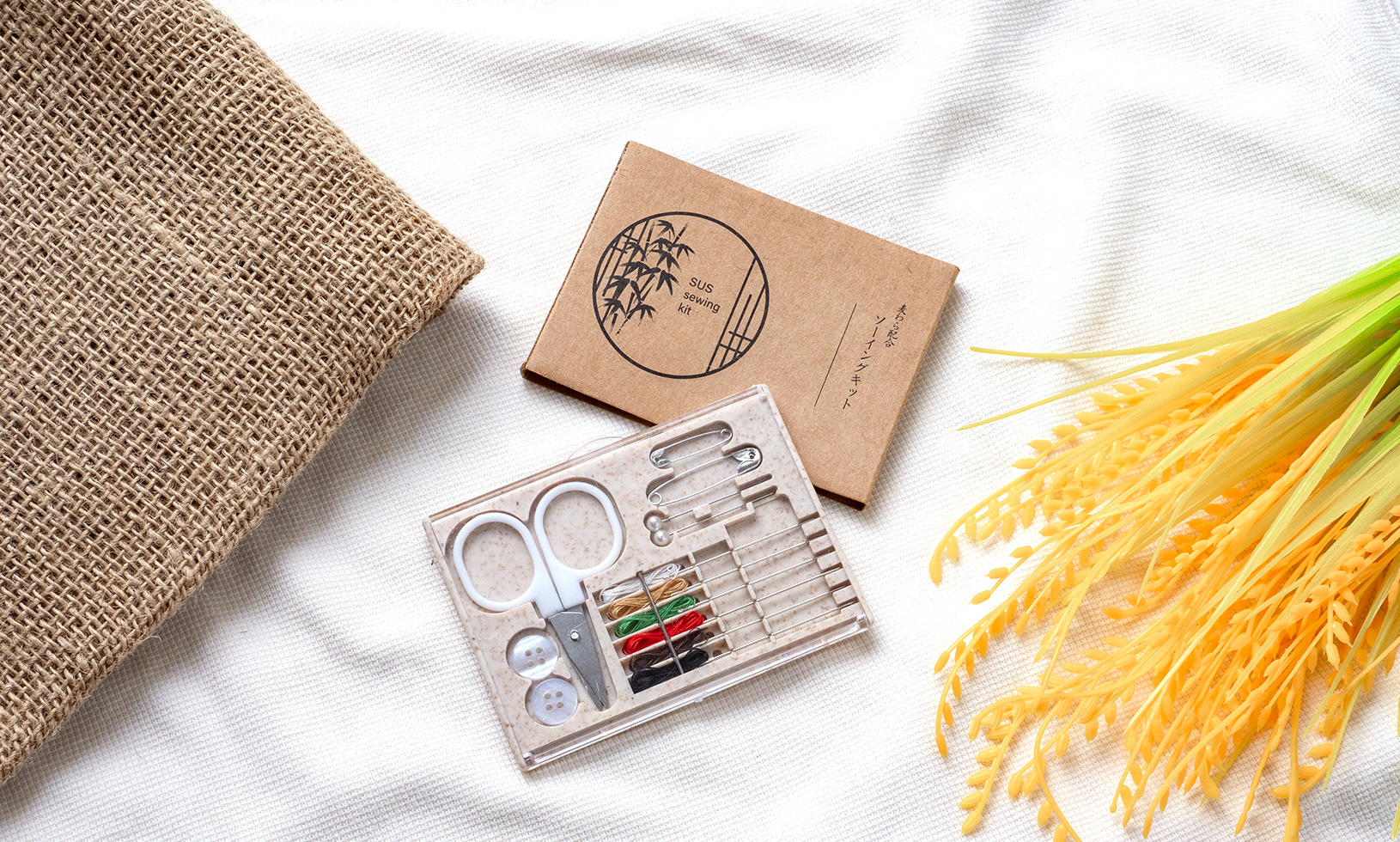 麦わら配合 ソーイングキット（SUS Sewing kit）