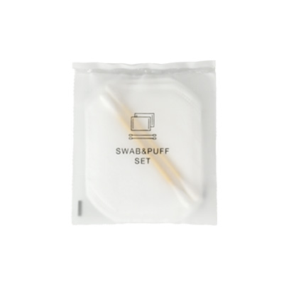 竹綿棒＆コットンセット[袋タイプ]（SUS Swab&Puff set -Bag Type-）