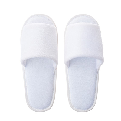 厚手パイル地スリッパ[白]（SUS Thick Pile Slippers -White-）