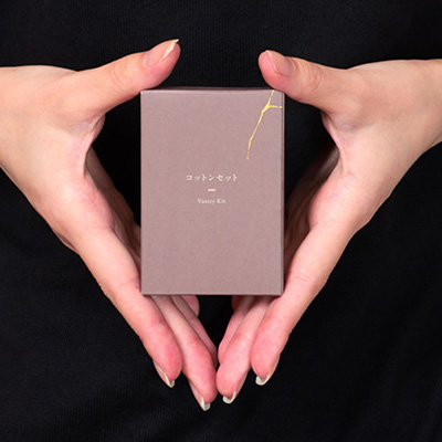 綿棒コットンセット – kintsugi -（SUS Vanity Kit – kintsugi -）