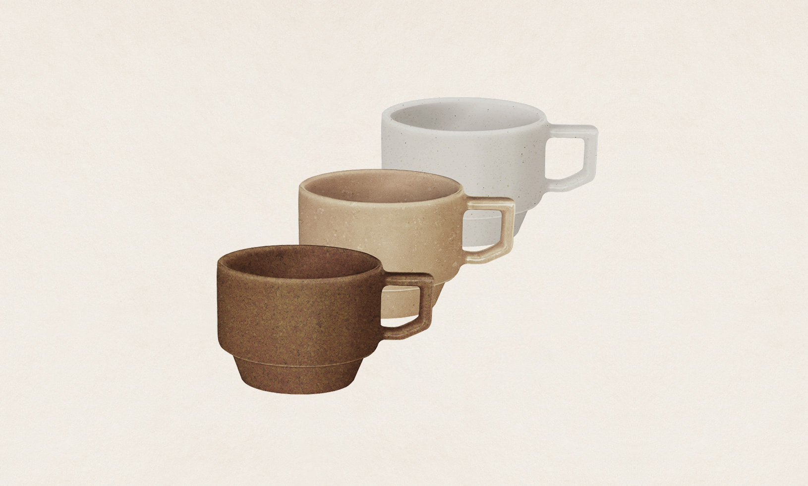 SUS Stacking Mug（廃棄物再利用マグ）