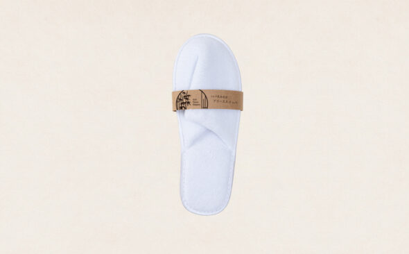 コルク屑再利用　フリーススリッパ（SUS Fleece Slippers）