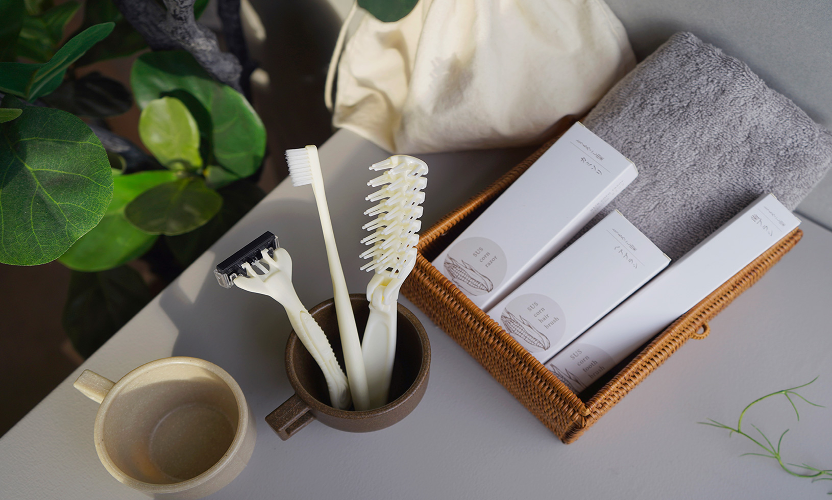 とうもろこし由来 カミソリ（SUS Corn Razor） | SUS amenity