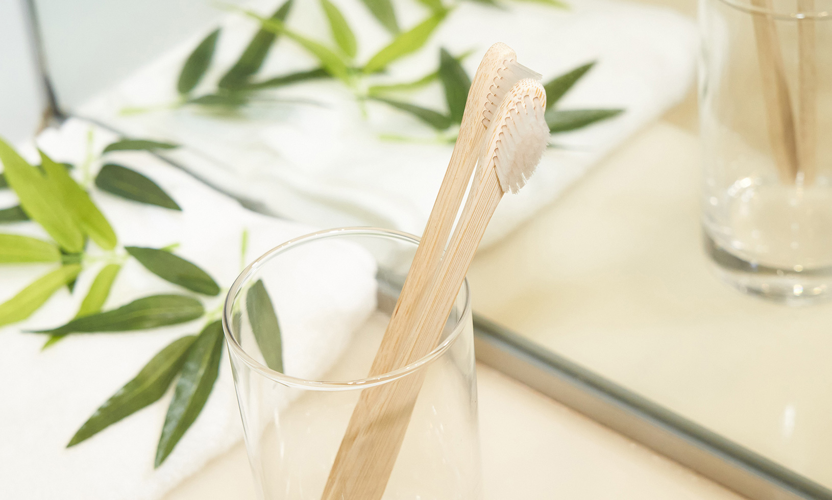 オーガニック ひまし油使用 竹歯ブラシ（SUS organic Tooth Brush -100