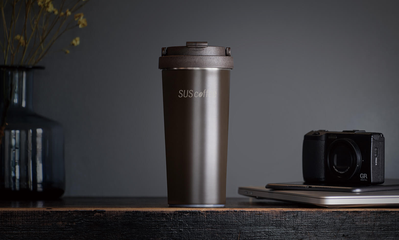 SUS coffee Thermo Tumbler 480ml（サーモタンブラー） | 【コーヒー粉再利用雑貨】SUS coffee |  サステナブルグッズ制作「SUSPRO」公式サイト