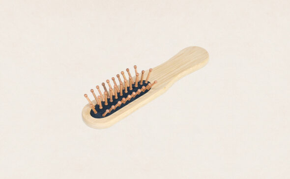竹ヘアブラシ[袋タイプ]（SUS Bamboo Hair Brush -Bag Type-）