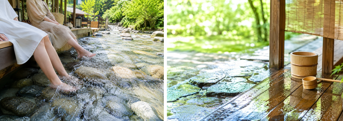 立地と自然の「涼」を活かした体験